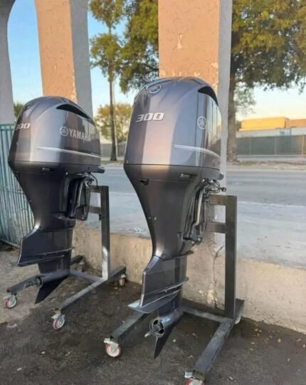 Twin Yamaha 300HP outboard for sale