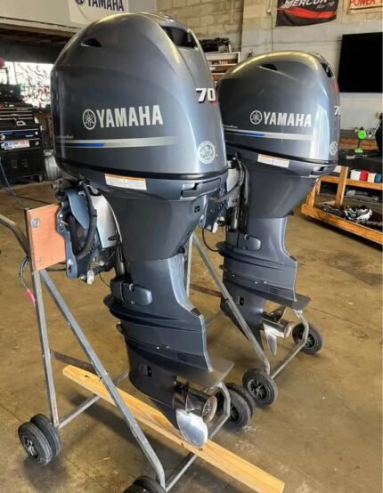 Twin Yamaha F70 4-Stroke Outboards For Sale