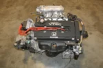 JDM Honda B16A Engine And 5 Speed LSD Transmission DOHC VTEC B16A2 SiR EG6 OBD1 - Image 2