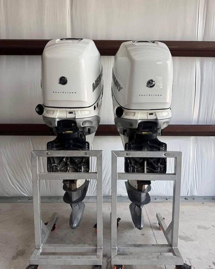 Twin 2019 Mercury 350HP Verado Outboards  25” Shaft - Image 4