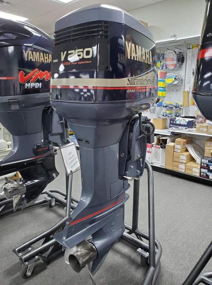 2005 Yamaha 250HP 2-Stroke Outboard Motor – Saltwater Series - Image 2