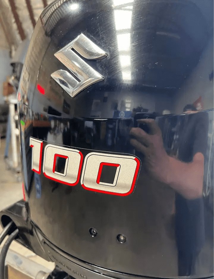 2023 Suzuki DF100 100HP 4-Stroke EFI Outboard Motor - Image 4